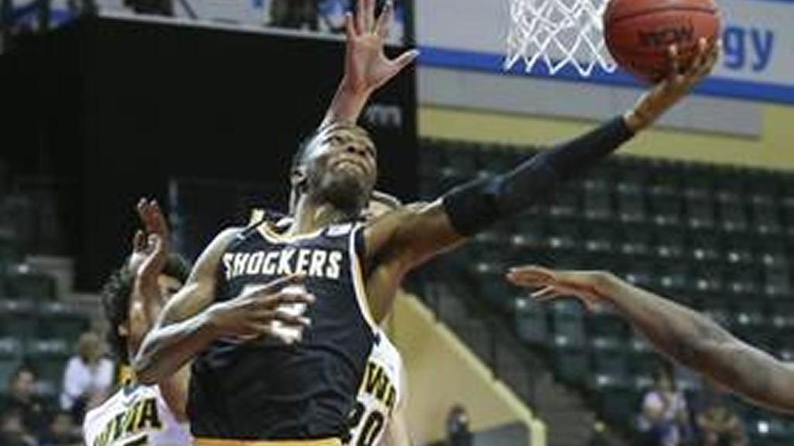 Wichita State forward Markis McDuffie.