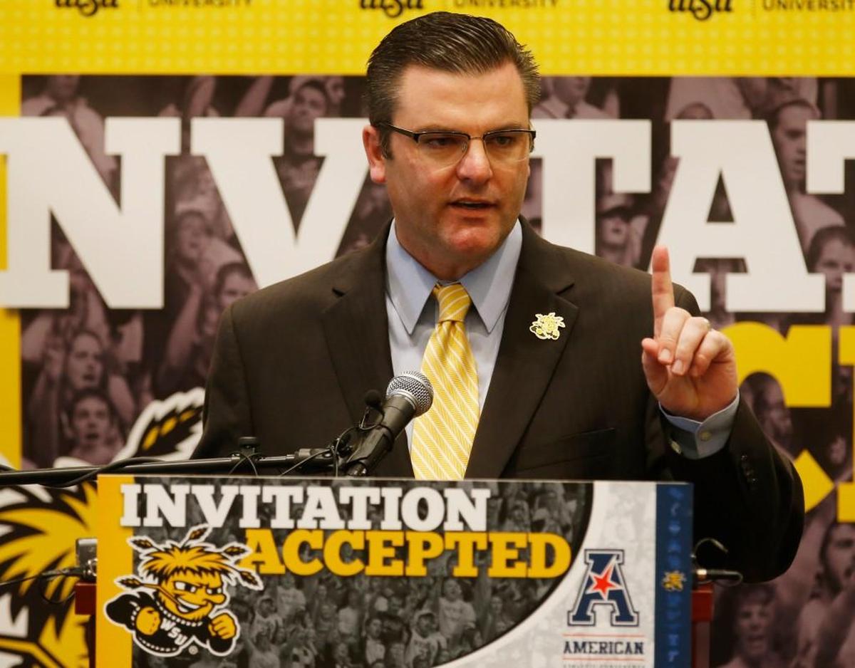 Wichita State athletic director Darron Boatright.