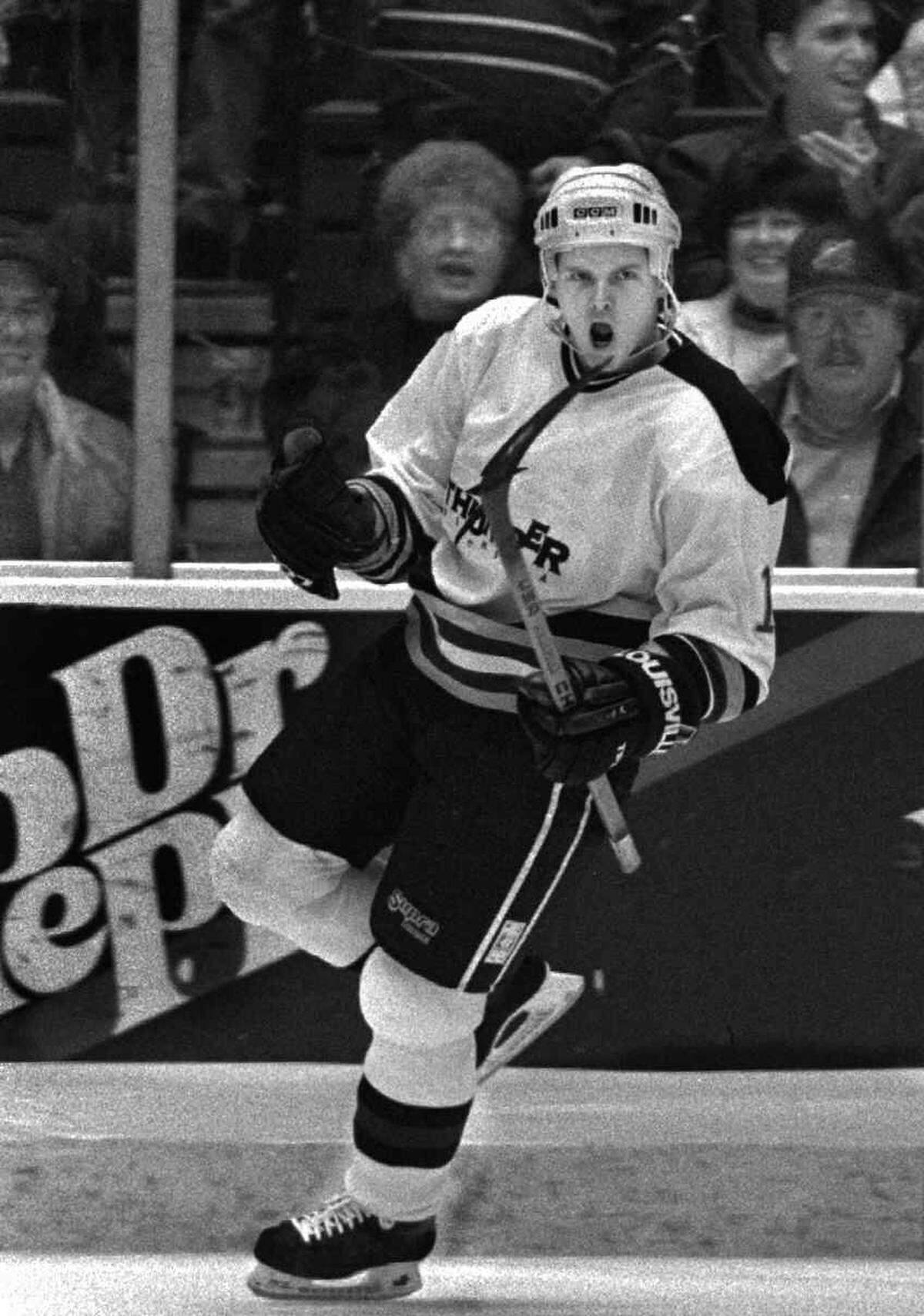 Rob Weingartner, considered a franchise legend, was a member of both of the Wichita Thunder’s championship squads in 1994 and 1995.