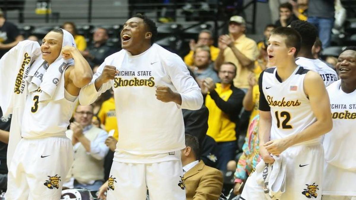 Wichita State playes enjoy Sunday’s offensive outburst against Maryland-Eastern Shore at Koch Arena. On Monday the Shockers were on a plane headed for the Bahamas, where the team will compete in the Battle 4 Atlantis tournament.