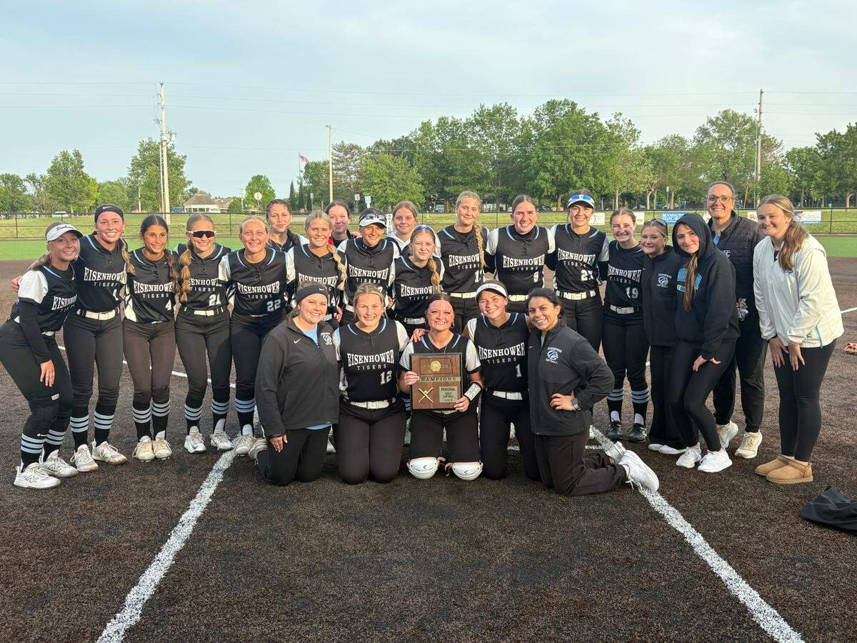 The Eisenhower softball team entered the regional tournament as the No. 14 seed, but knocked off two higher-seeded teams to qualify for the Class 5A state tournament.