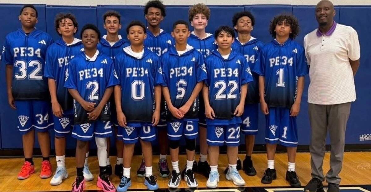 Team PE 34, a Wichita-based AAU basketball team affiliated with Perry Ellis and River City Hoops, reached the Adidas Jr. 3SSB Nationals in Rock Hill, S.C., and placed in the top 10 this past weekend.