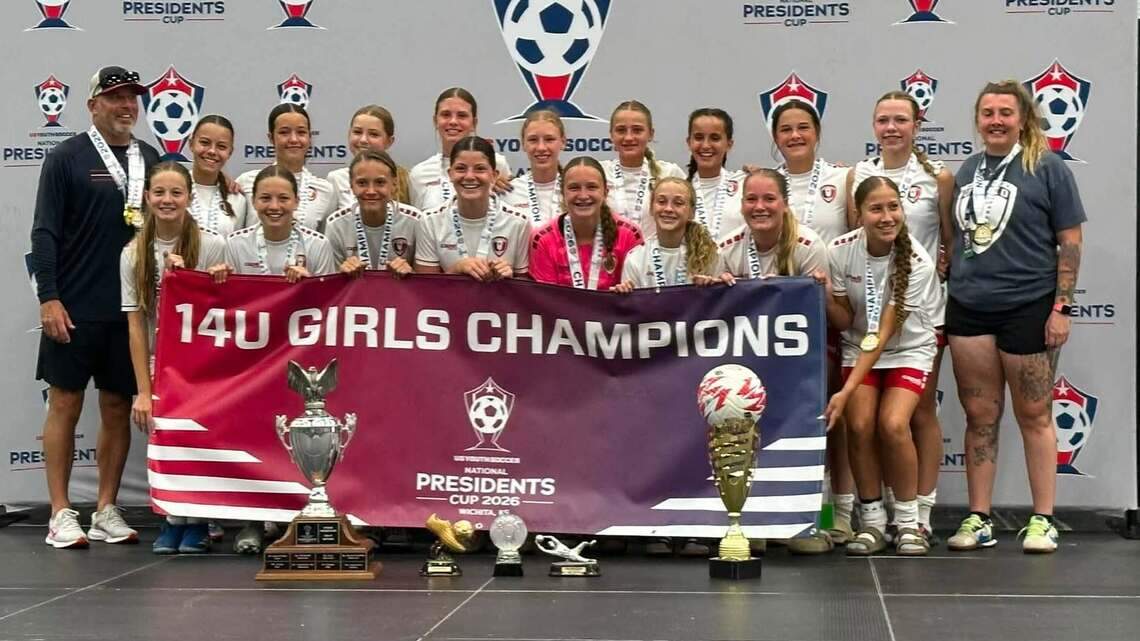 Built in Wichita, crowned at home: Local girls soccer team wins national title