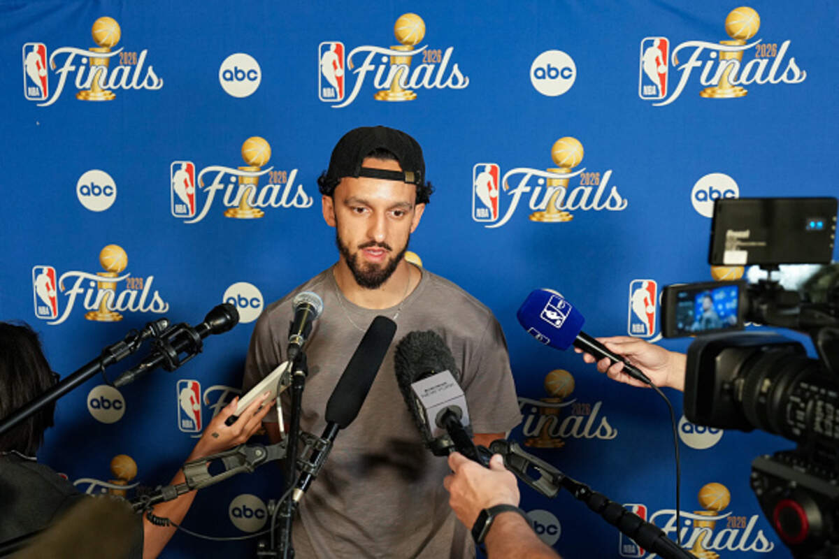 Former Wichita State star Landry Shamet has been a highly-requested interview during the New York Knicks run to the NBA Finals.