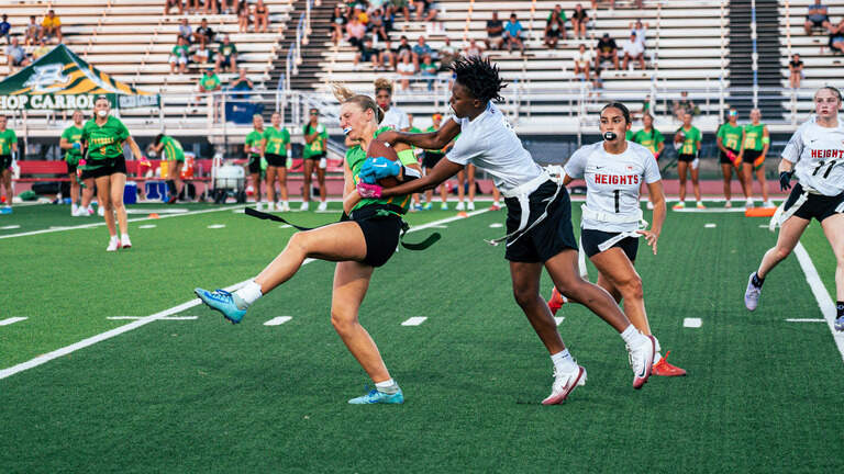 Inside Wichita’s historic first night of girls flag football: scores, highlights