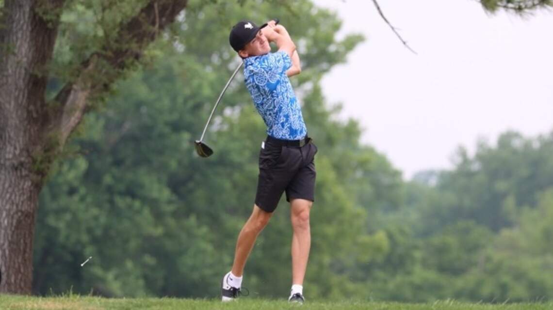 He beat leukemia before he could remember. Now he’s chasing a Kansas golf title