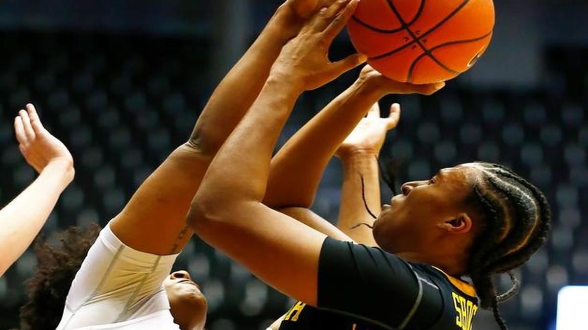 Rangie Bessard is the Shockers’ leading scorer this season, averaging 15.1 points.