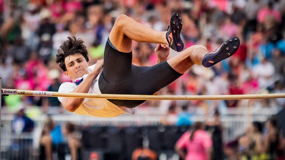 Wichita Trinity hooper tried high jump on a whim. Now he’s a state champion