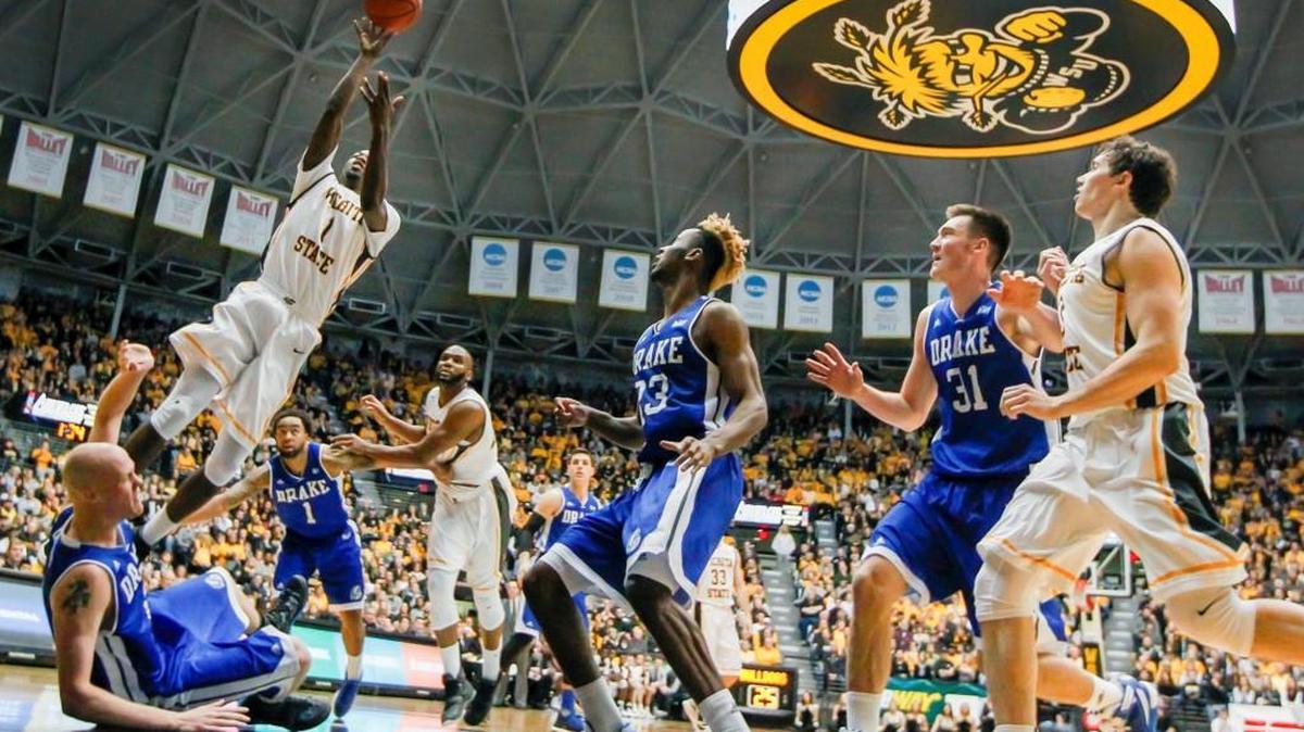Zach Brown (1) and the rest of next season’s Shockers get their first game tests in Canada beginning Saturday.