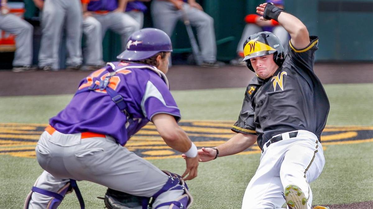 
Junior center fielder Daniel Kihle is one player Wichita State might lose to the major-league draft, which begins Monday.

