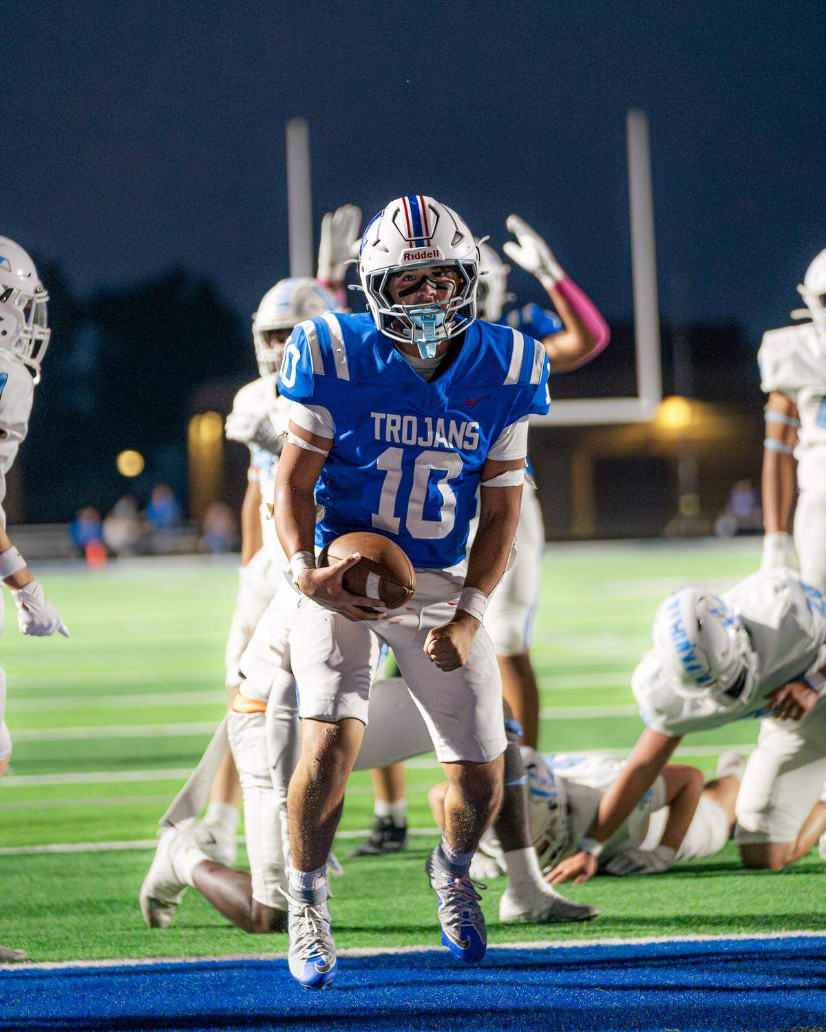 Andover junior running back Pete Vega has helped the Trojans win six straight games entering the Class 5A state playoffs.