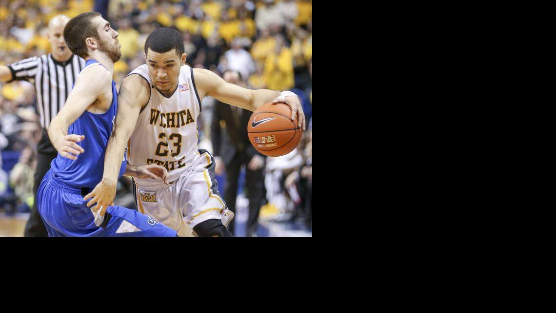 
Wichita State's Fred VanVleet will be a junior this season. He was the Missouri Valley Conference Player of the Year last season.
