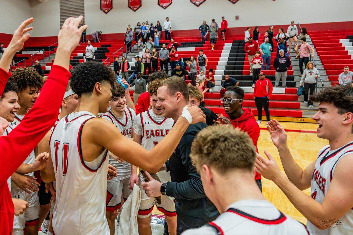 Maize boys basketball is back in the Class 6A state tournament under first-year head coach Zach Bush.