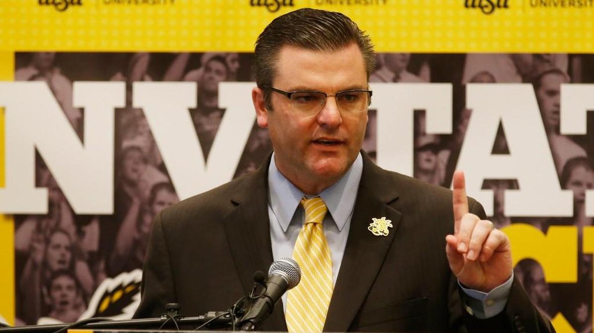 Wichita State athletic director Darron Boatright.