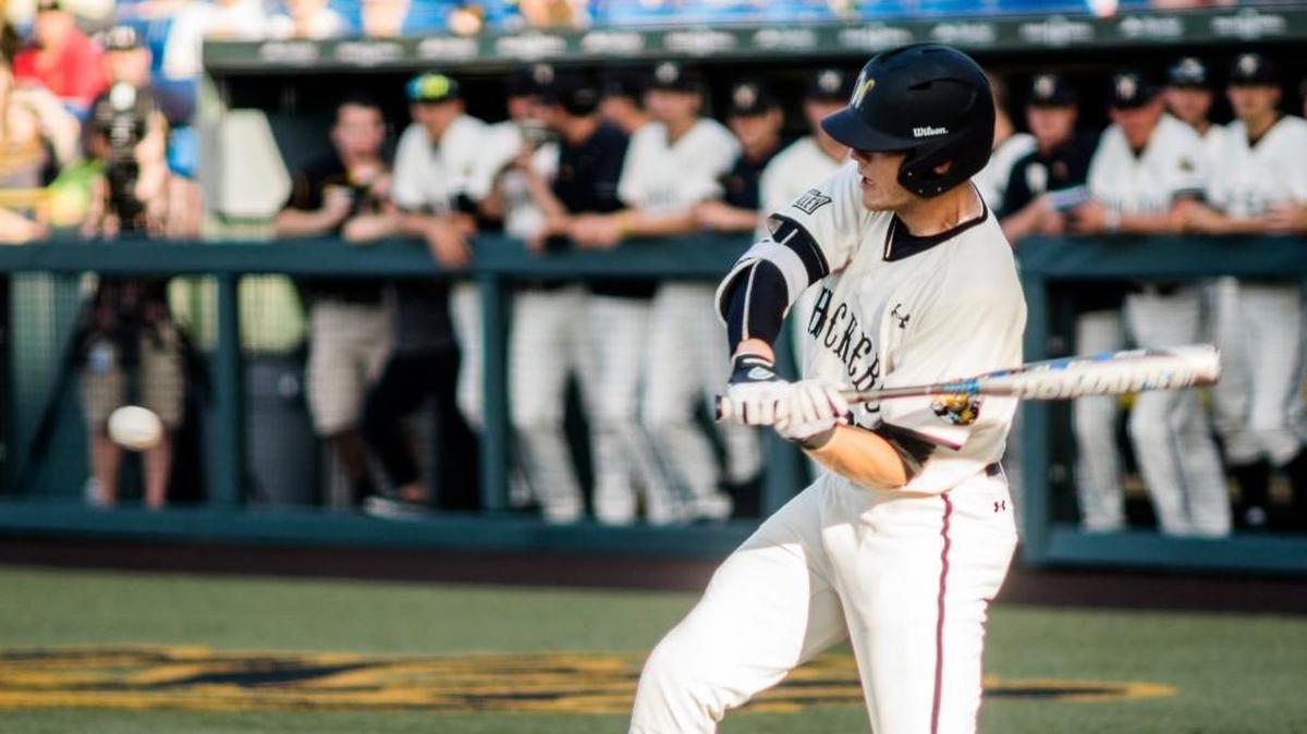 Freshman Greyson Jenista is hitting .382 in Missouri Valley Conference games, second-best in the conference.