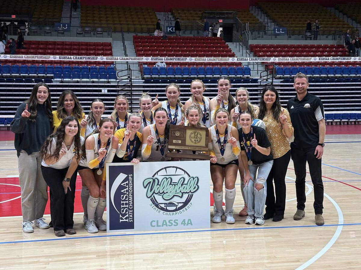 The Andale volleyball team completed a 37-1 season to win the Class 4A state championship this past weekend in Hutchinson.