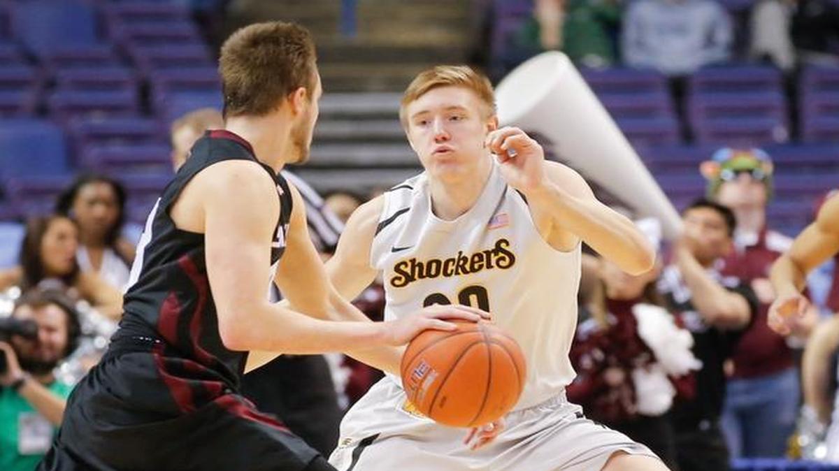 Wichita State center Rauno Nurger, playing in the MVC Tournament last season, may end his redshirt season and play in Sunday’s seventh-place game against Iowa.
