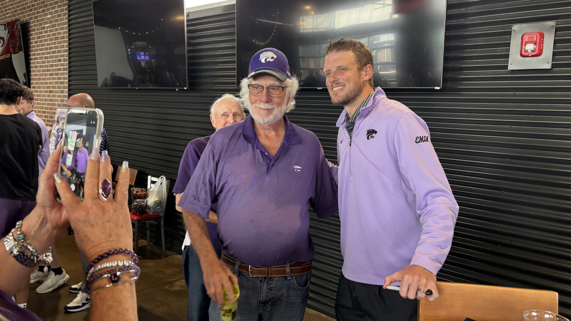 K-State fans pack Wichita Catbacker event to hear Collin Klein, Casey Alexander