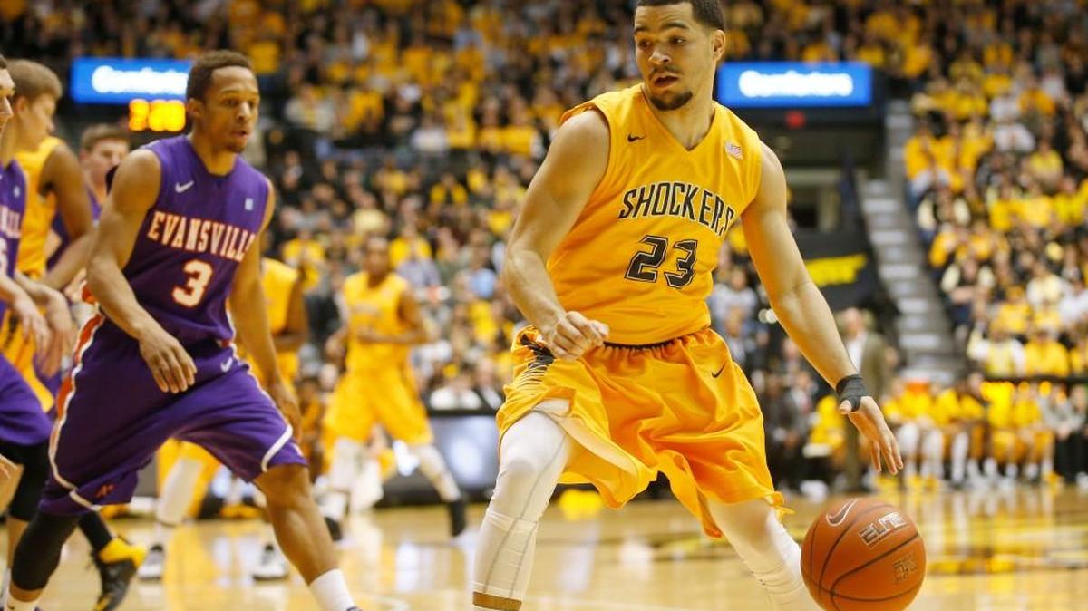 Fred VanVleet (23) is unlikely to be available for Saturday’s Wichita State exhibition against Hawaii Pacific because of a strained left hamstring.