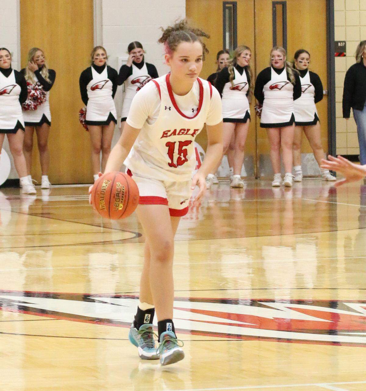 Maize girls basketball freshman Heidi Williams scored a career-high 39 points against Valley Center in a game earlier this month.