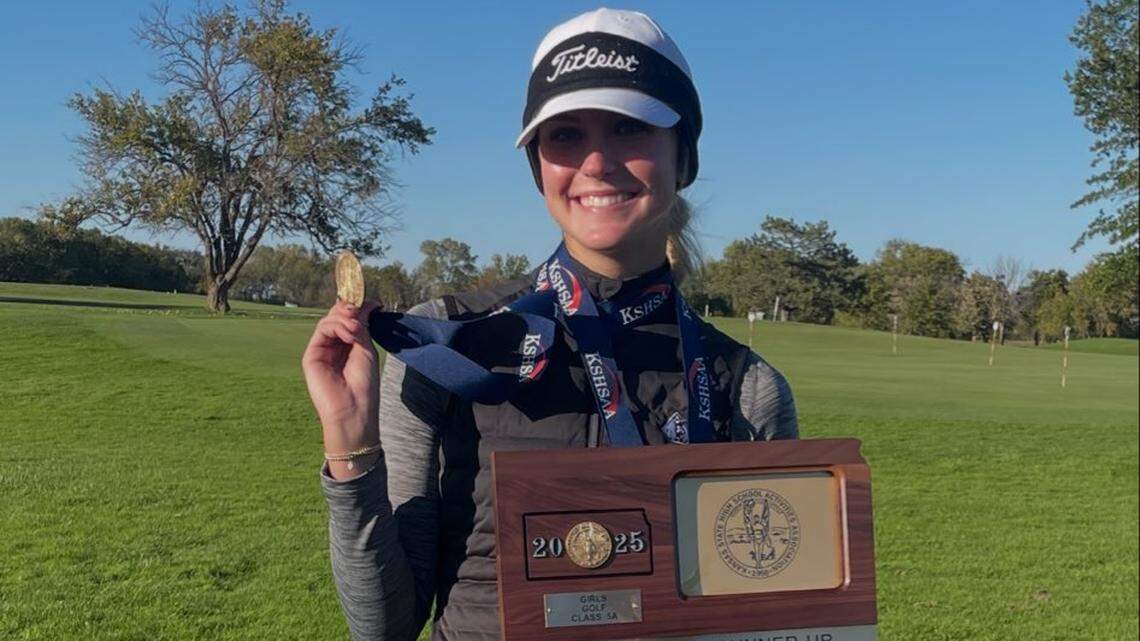 From heartbreak to hug: Andover golfer captures her elusive state title