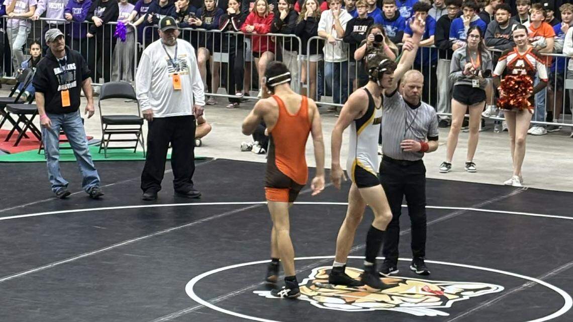 In Andale, the last name Eck means wrestling titles. Ethan just added another