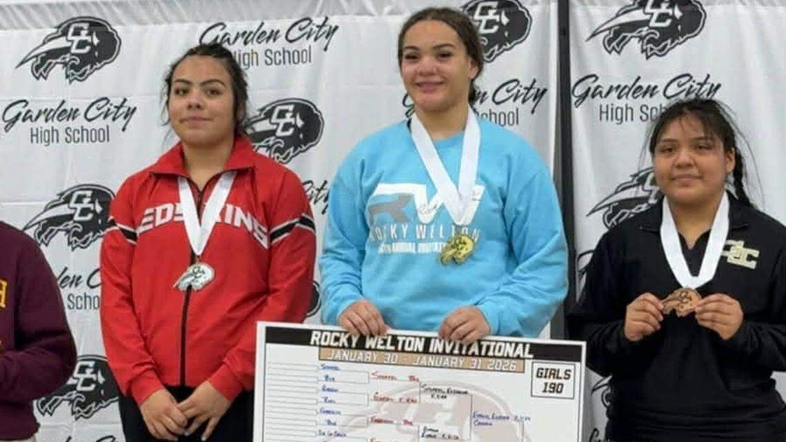 Campus girls wrestling star surge to the top with Rocky Welton title sweeps