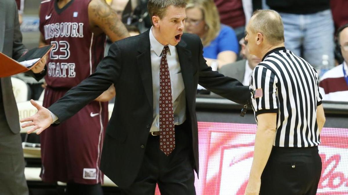 Missouri State coach Paul Lusk will be without four Bears, including two starters, against Wichita State on Wednesday night in Springfield, Mo.