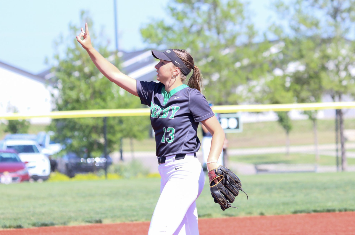 Derby senior Karlie Demel has been a three-sport standout in high school for all four years of her career. She currently has helped the softball team to a perfect 28-0 record and a return to the Class 6A state tournament.