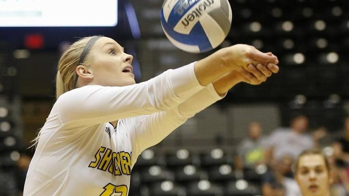 Wichita State junior setter Emily Hiebert earned her first MVC player of the week honor Monday.