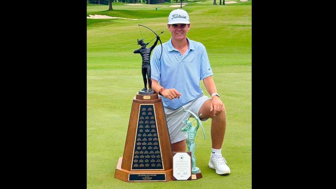 Wichita golfer Kaden Leivian, 15, becomes youngest Kansas Amateur champion ever