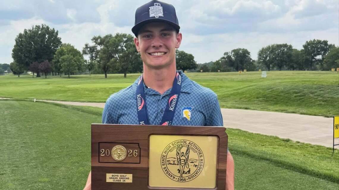 A broken leg forced him to rebuild his swing. Collegiate golfer came back golden