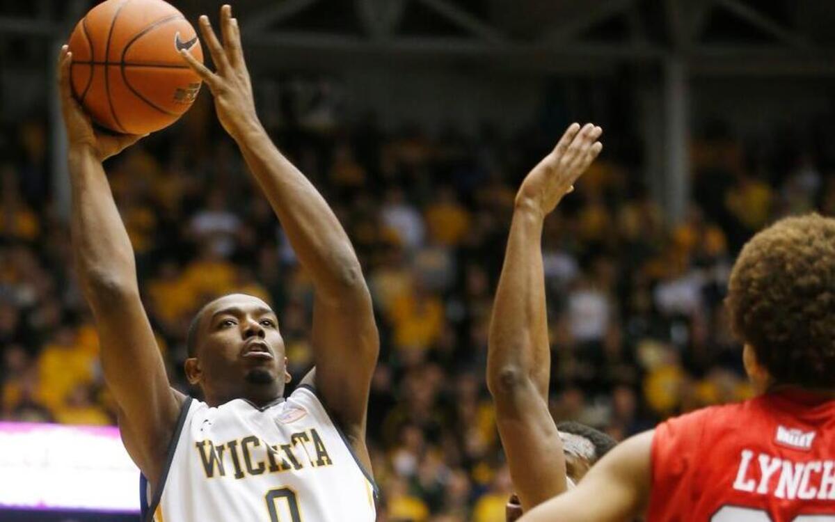 
Wichita State’s Rashard Kelly shoots against Illinois State last season.
