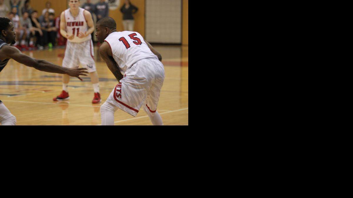
Newman guard Reggie Baker has averaged 24.5 points in wins over Emporia State and Washburn. 
