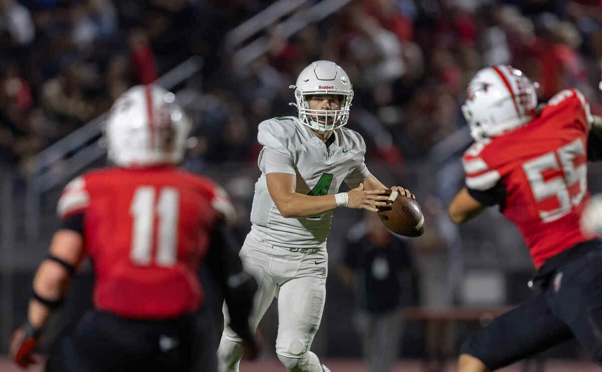 Derby junior quarterback Blade Clark has led the Panthers back to the Class 6A quarterfinals for the 15th straight season.