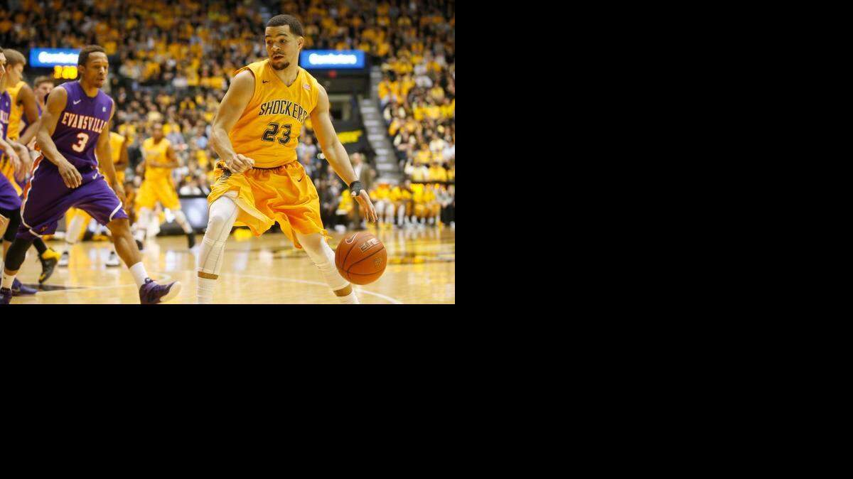 
Fred VanVleet (23) and Wichita State could see Evansville in Saturday’s MVC Tournament semifinals.
