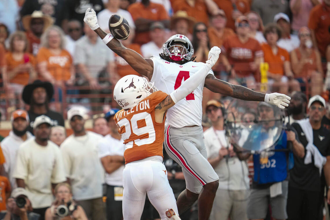 Wichita native Graceson Littleton seals Texas comeback over No. 1 Ohio State