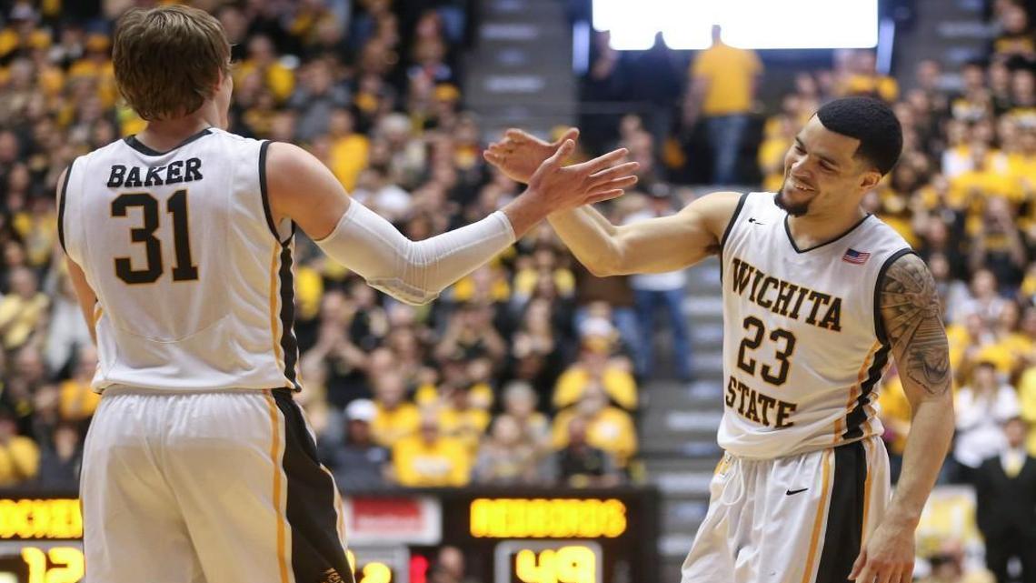 Ron Baker and Fred VanVleet teamed up as starting guards for three seasons at WSU.