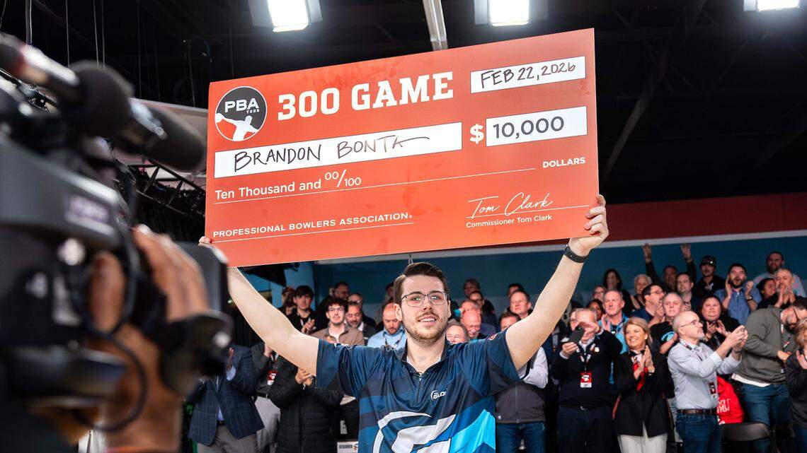 Wichita bowler Brandon Bonta wins PBA major title with 300 game in pro debut