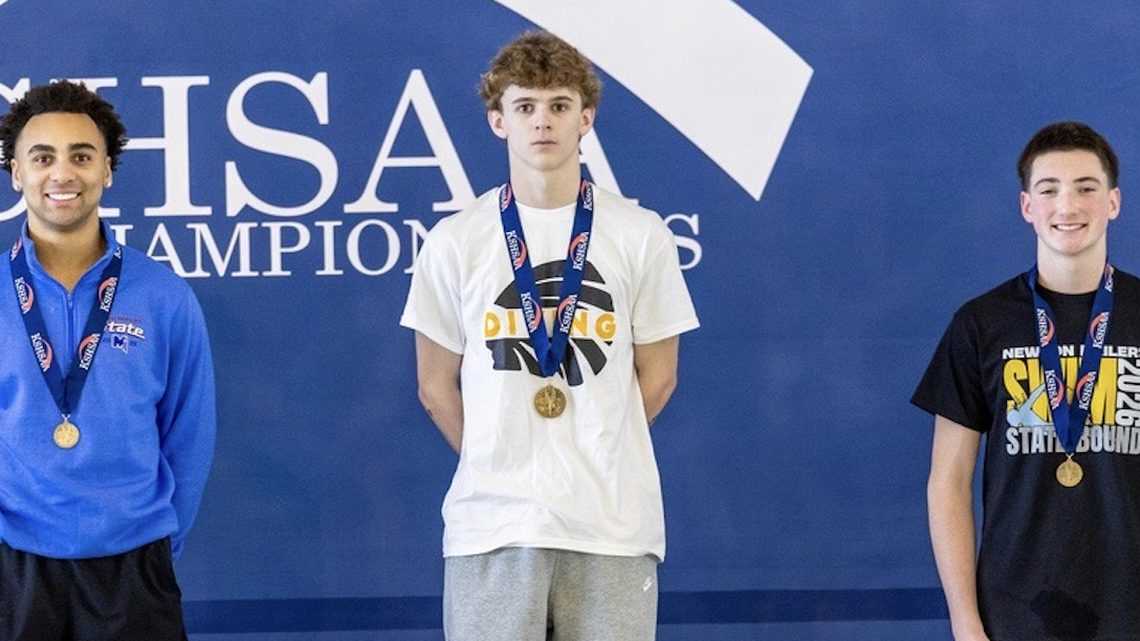 How a backyard trampoline turned Andale’s Gage Cooper into a state champion