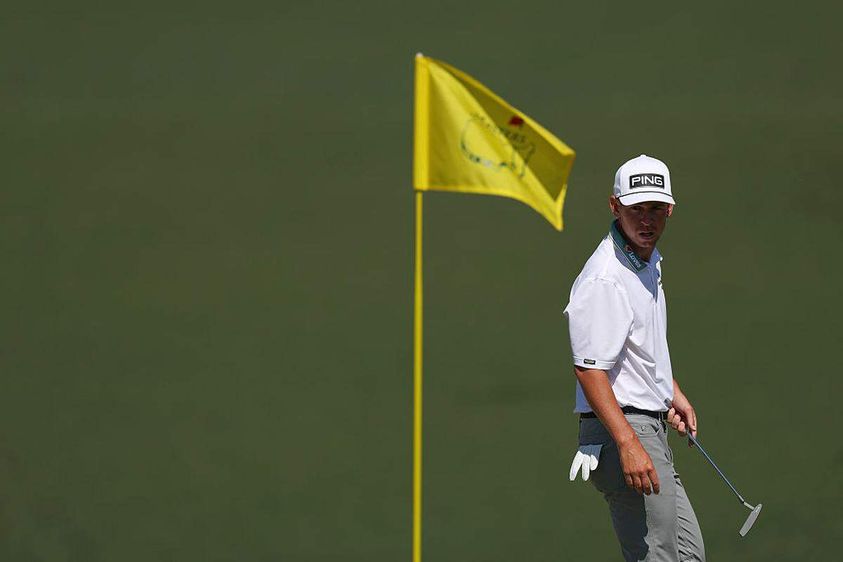 Kapaun Mt. Carmel grdauate Sam Stevens shot a 2-under round of 70, his best showing this week at the Masters, in Saturday’s third round.