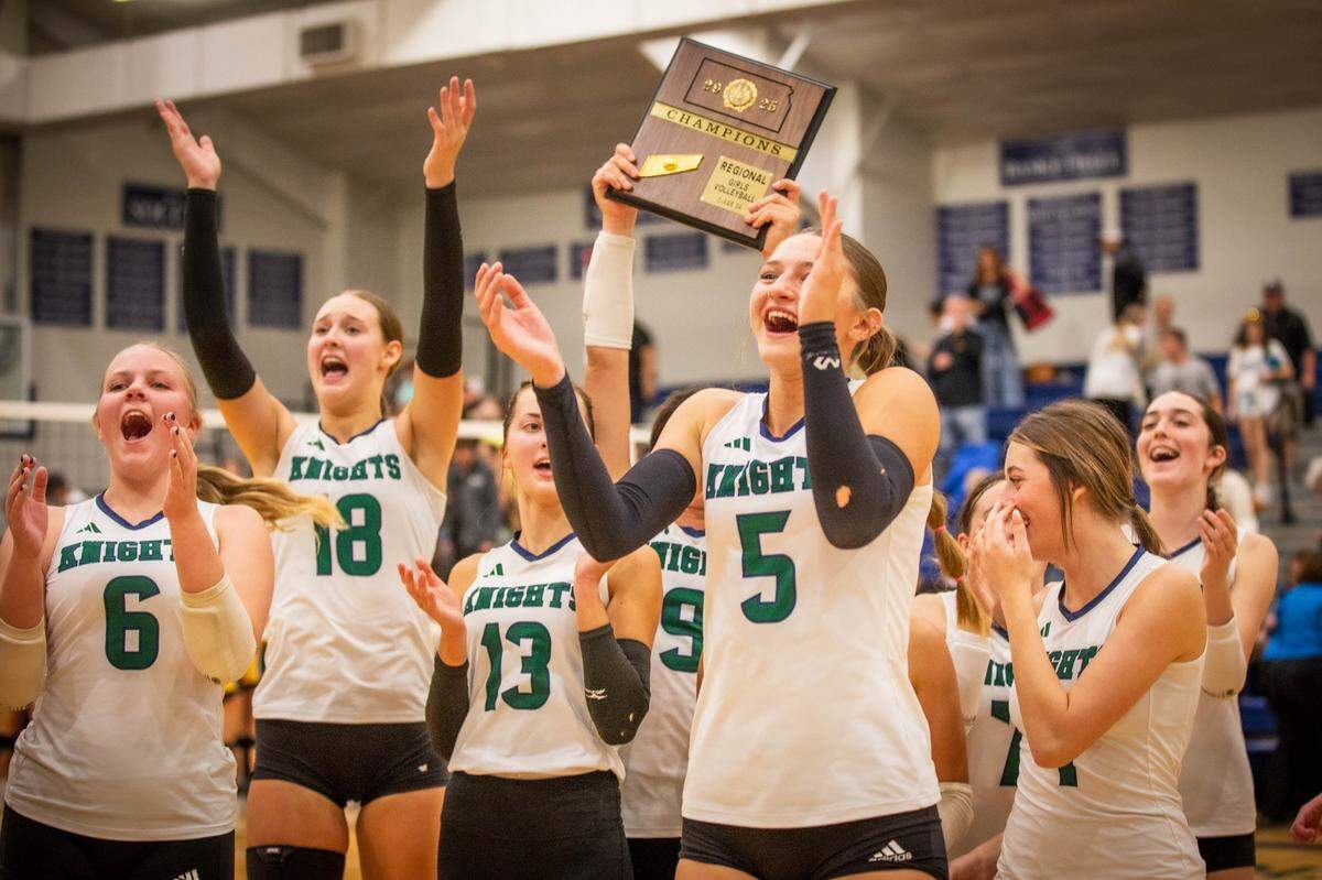 The Wichita Trinity volleyball team has won regional and sub-state titles along its way to an appearance in the Class 3A state semifinals.