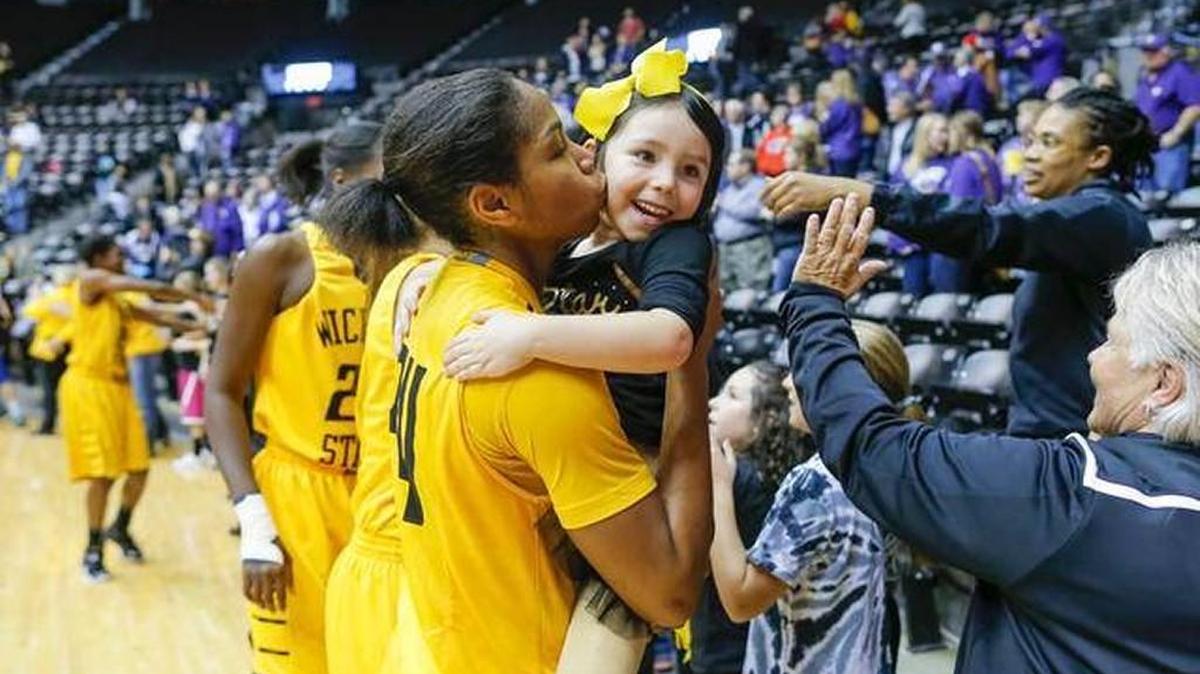 Alex Harden earned Associated Press honorable mention All-American honors and Missouri Valley Conference Player of the Year honors in 2015. She is WSU’s career scoring leader with 1,708 points.