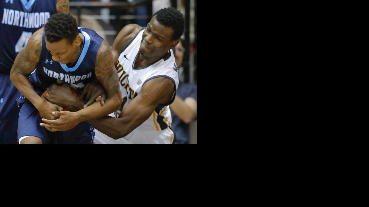 
Wichita State center Bush Wamukota is earning playing time with improved rebounding.
