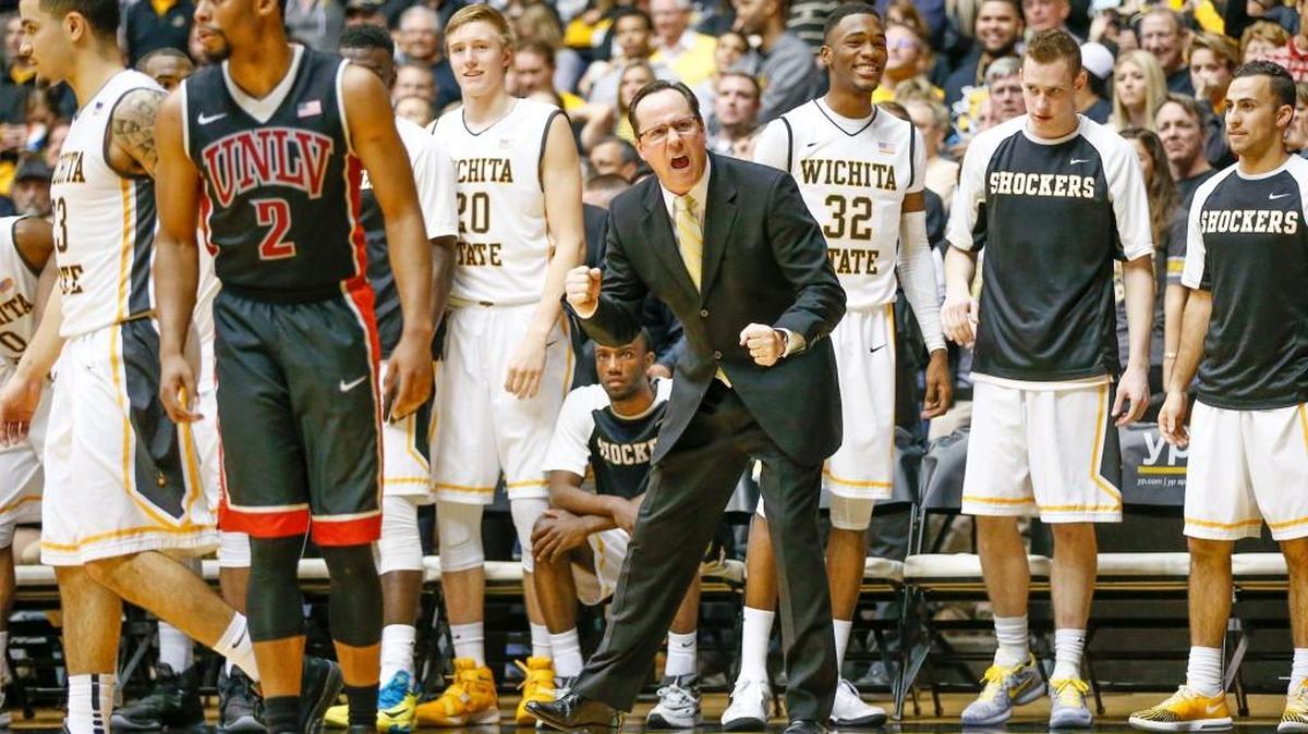 Wichita State coach Gregg Marshall was animated Wednesday in the Shockers’ win over UNLV. But did anyone from ESPN notice?