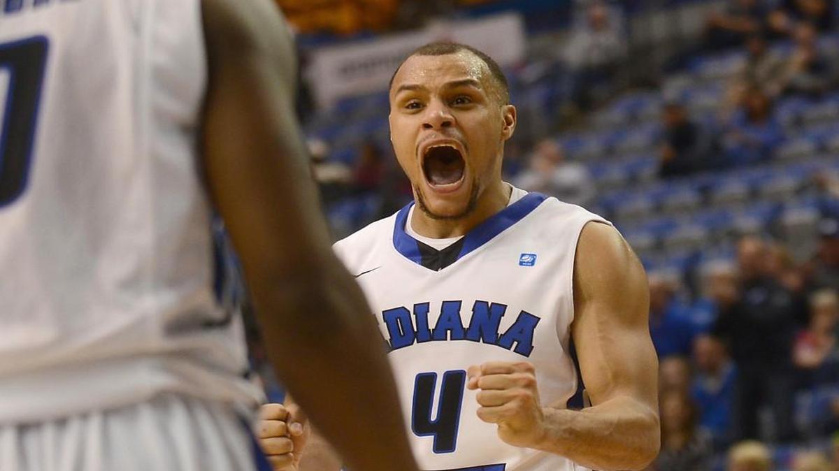 Indiana State's Brenton Scott had 22 points, nine rebounds and four assists in an overtime loss at Missouri State last week.