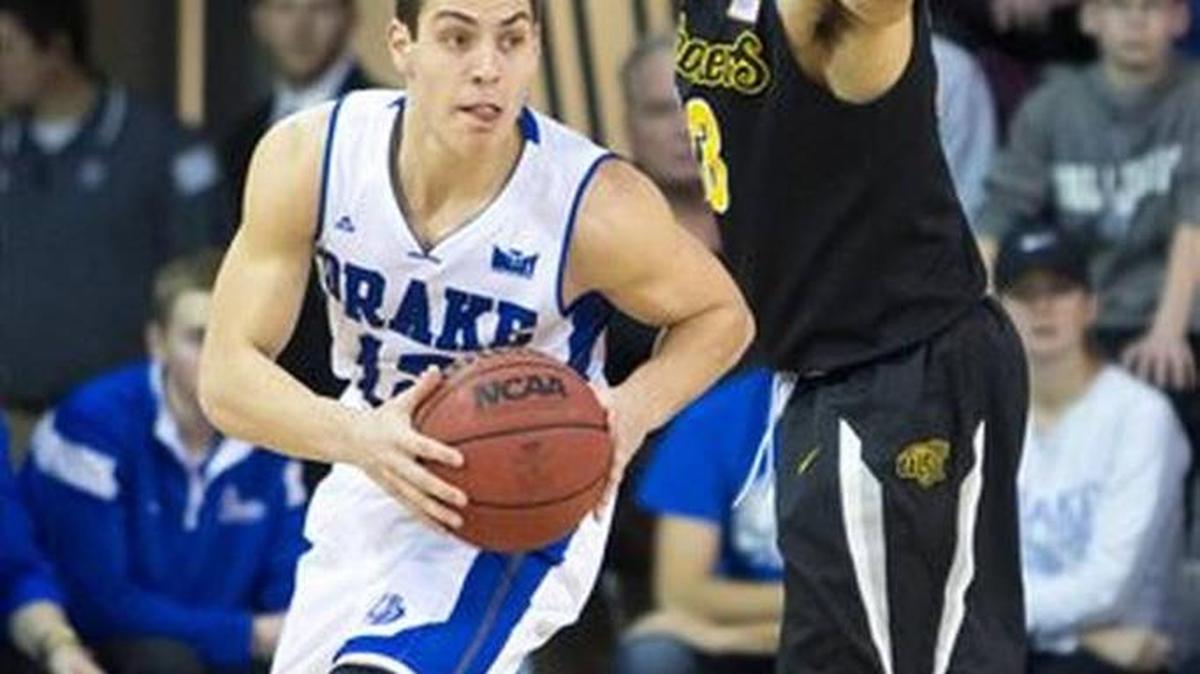 Drake guard Reed Timmer averages 18.8 points and scored a career-high 30 against DePaul on Dec. 9.