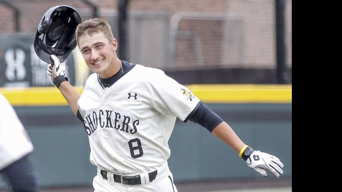
Wichita State outfielder Mikel Mucha homered to beat Evansville on Friday. Mucha hit .447 to lead WSU during a 12-game period in which it went 9-3.
