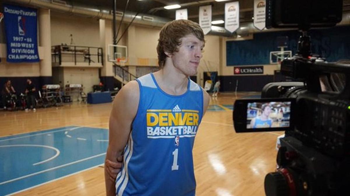 Former Wichita State star Ron Baker worked out in Denver on Saturday.