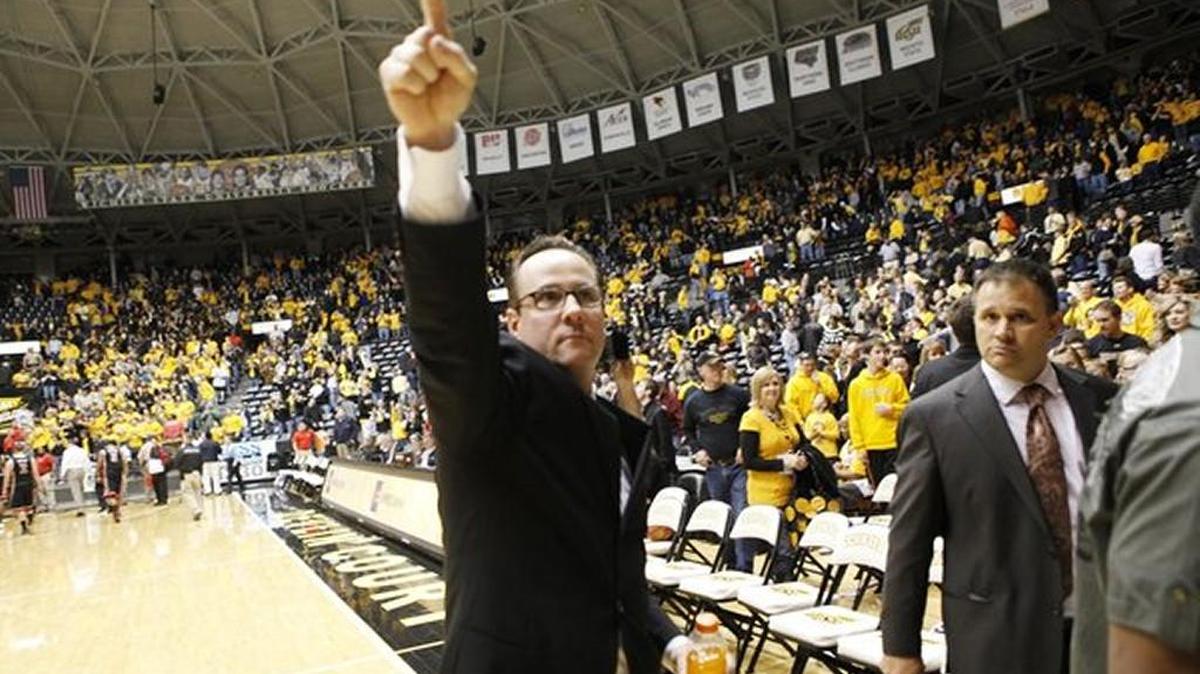 
Wichita State basketball coach Gregg Marshall visited Fred VanVleet’s high school for a clinic last week.
